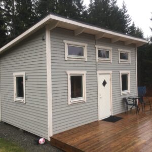 Dalbo 25 m² pulpet med loft 334×744 cm